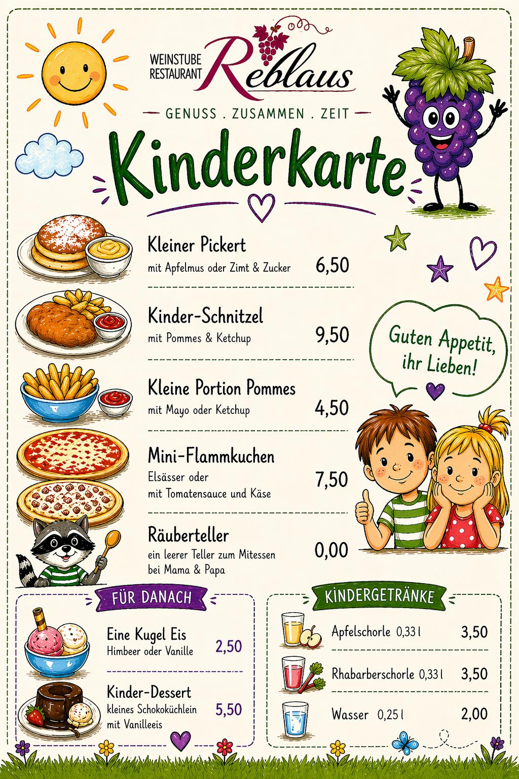 Speisekarte