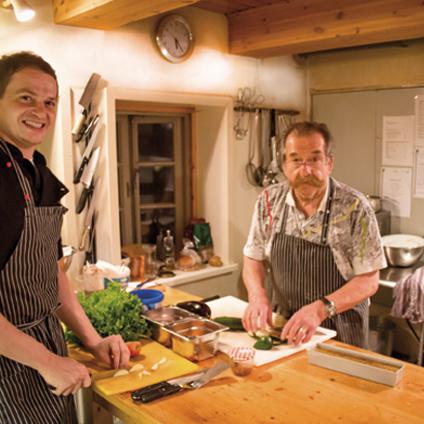 Zwei Köche verderben hier nicht den Brei